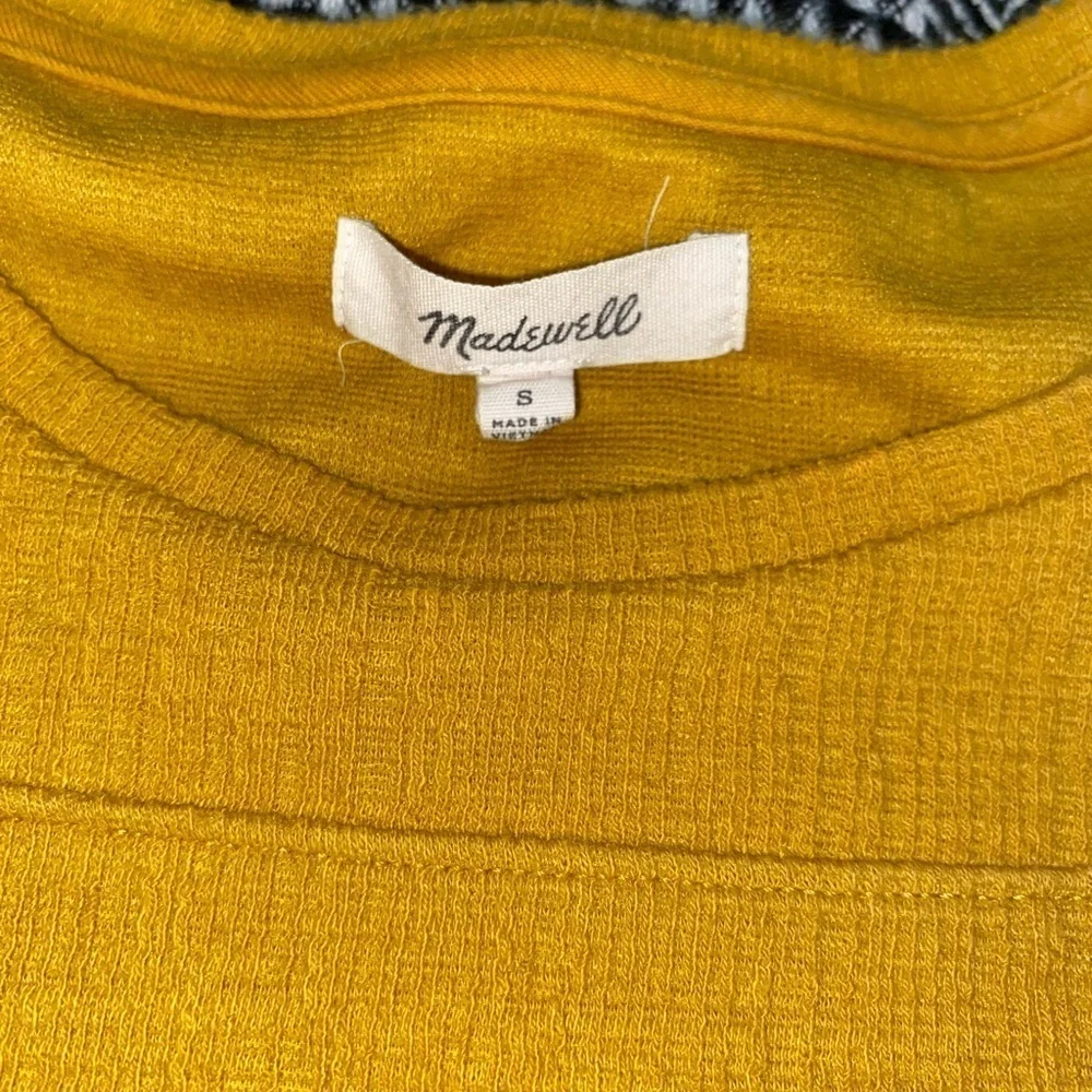 Madewell cold shoulder blouse